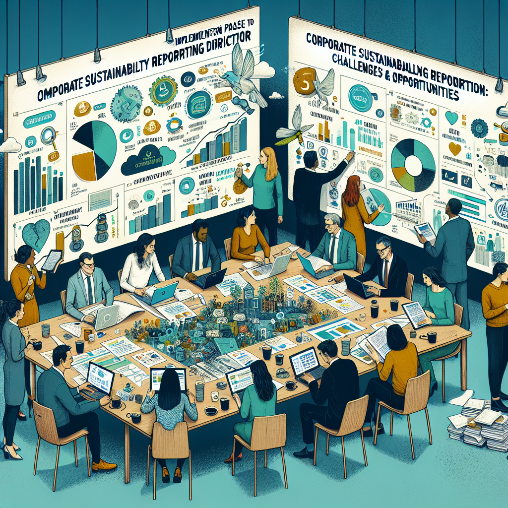 La Fase di Implementazione della CSRD: Sfide e Opportunità