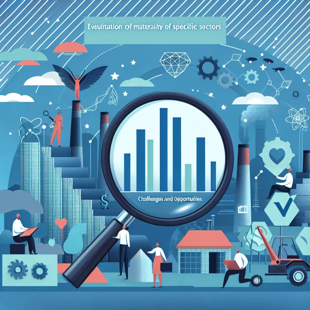 Valutazione della Materialità nei Settori Specifici: Sfide e Opportunità